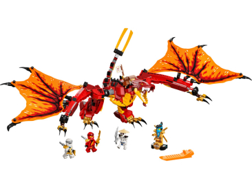 LEGO Ninjago - Útok ohnivého draka