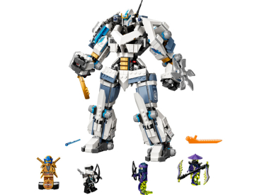 LEGO Ninjago - Zane a bitva s titánskými roboty