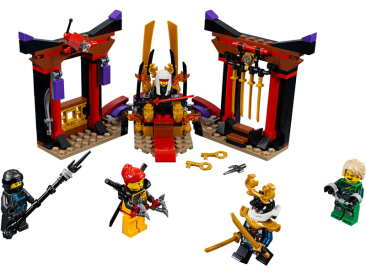 LEGO Ninjago - Závěrečný souboj v trůnním sále