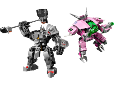 LEGO Overwatch - D.Va a Reinhardt