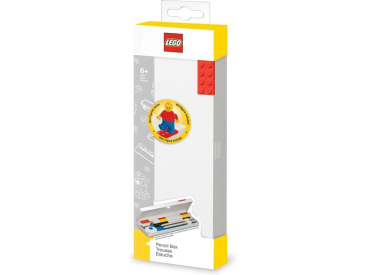 LEGO pouzdro s minifigurkou červené