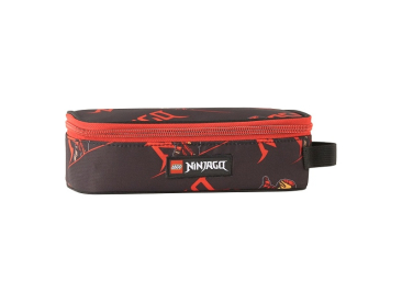 LEGO školní pouzdro hranaté - Ninjago Red