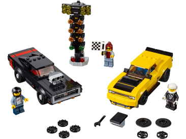 LEGO Speed Champions - 2018 Dodge Challenger SRT Demon a 1970 Dodge Charger R/T