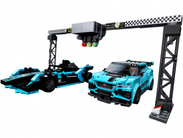 LEGO Speed Champions - Formula E Panasonic Jaguar Racing GEN2 car & Jaguar I-PACE eTROPHY
