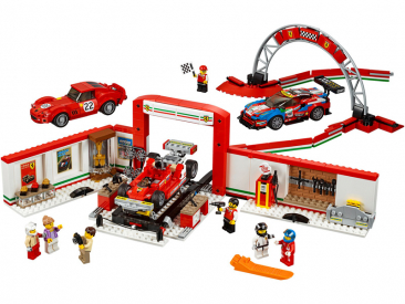 LEGO Speed Champions - Úžasná garáž Ferrari
