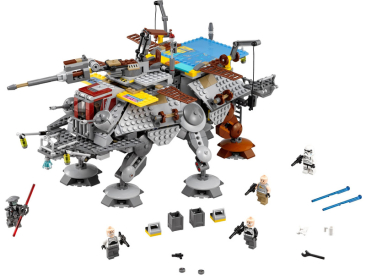 LEGO Star Wars - AT-TE kapitána Rexe