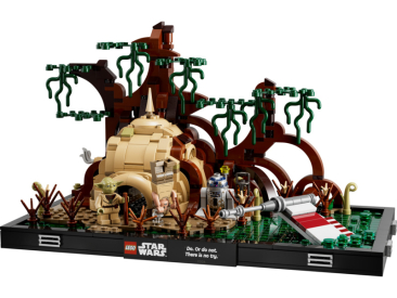 LEGO Star Wars - Jediský trénink na planetě Dagobah - dioráma