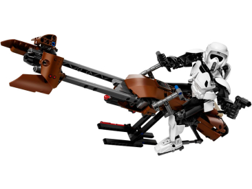 LEGO Star Wars - Průzkumný voják a speederová motorka