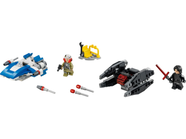 LEGO Star Wars - Stíhačka A-Wing vs. mikrostíhačka TIE Silencer