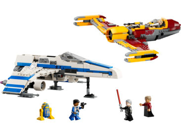 LEGO Star Wars - Stíhačka E-wing Nové republiky vs. stíhačka Shin Hati