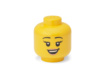 LEGO Storage Head mini - šťastná dívka