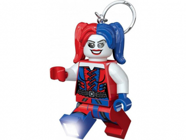 LEGO svítící klíčenka - Super Heroes Harley Quinn