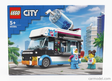 Lego Truck Lego City - Van Ice Drink - Furgoncino Granite Del Pinguino