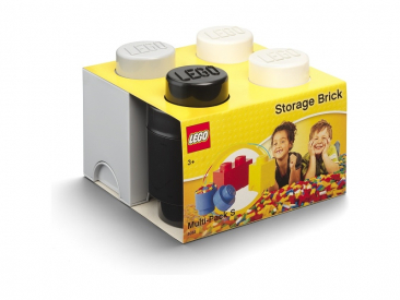 LEGO úložné boxy Multi-Pack černá, bílá, šedá - 3ks