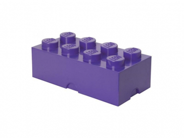 LEGO úložný box 250x500x180mm - fialová