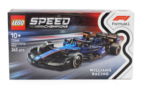 Lego Williams Lego Speed Champion - F1  Fw46 Team Williams Racing Season 2024 - 263 Pezzi - 263 Pcs Modrá Černá