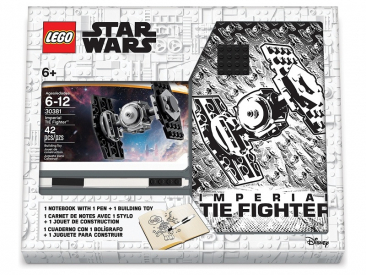 LEGO zápisník s gelovým perem Star Wars Tie Fighter