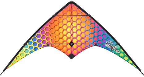 Létající drak Drifter Rainbow Mesh - Stunt Kite