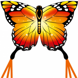 Létající drak Motýl Monarcha