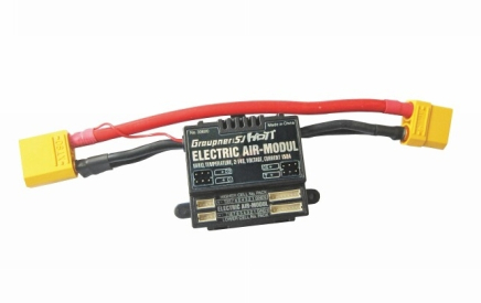 Letecký modul pro elektrolety v rozsahu 2-14S Gr. HoTT s Vario a XT90 konektory