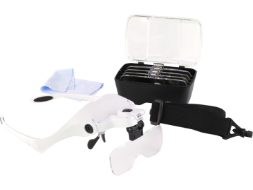 Lightcraft zvětšovací brýle s LED osvětlením (set)