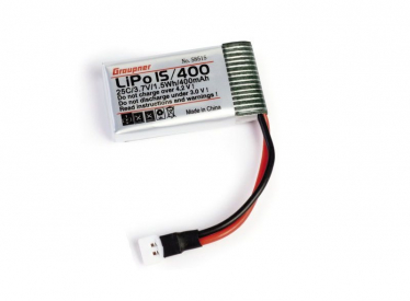 LiPo 1/400 3,7V 25C 1,5Wh pro Alpha 110