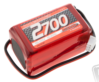 LiPo RX-Pack 2/3A pyramida 2700mAh - RX-7.4V