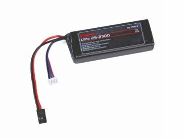 LiPo-sada RX 2/2300 7,4V s JR konektorem