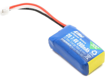 LiPol 7.4V 280mAh 2čl 30C