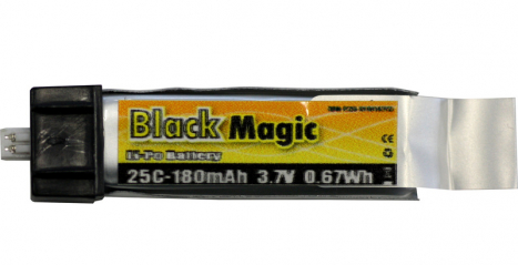 LiPol Black Magic 3.7V 180mAh 25C EFL