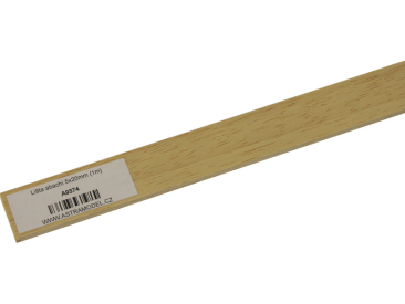Lišta abachi 5x20mm (1m)