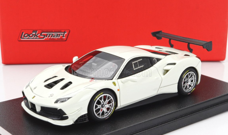 Looksmart Ferrari 488 Challenge 2017 1:43 Bianco Avus - Bílá