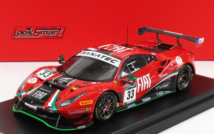 Looksmart Ferrari 488 Gt3 Evo Team Rinaldi Racing N 33 1:43, červená