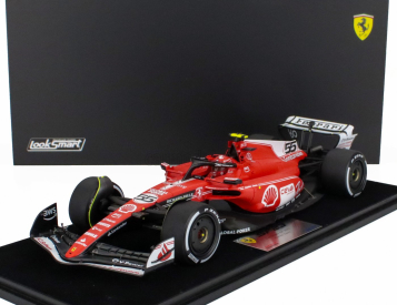 Looksmart Ferrari F1  Sf-23 Team Scuderia Ferrari N 55 Usa Las Vegas Gp 2023 Carlos Sainz 1:18 Červená Bílá Černá