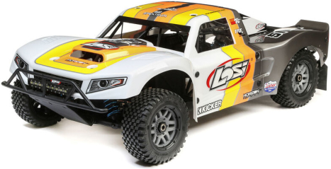 RC auto Losi 5ive-T 2.0 V2 1:5 4WD SCT BND, oranžová