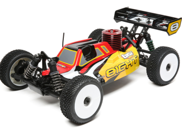 RC auto Losi 8ight Nitro Buggy V2 1:8 4WD RTR