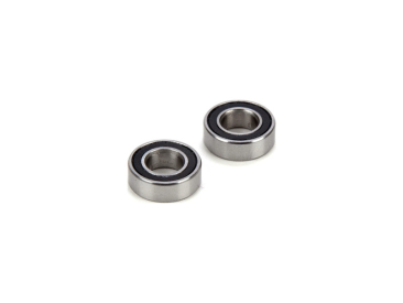 Losi ložisko chrom guma/nylon 6x12x4mm (2)