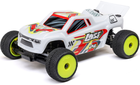 RC auto Losi Micro-T 1:28 RTR, bílá