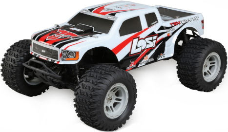 Losi Tenacity Monster Truck 1:10 4WD AVC bílá