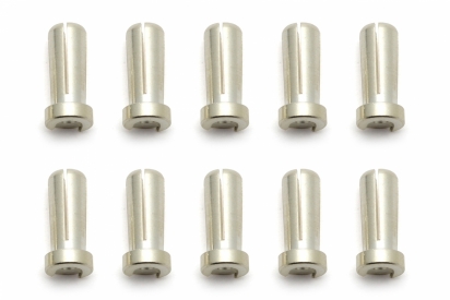 Low-Profile Bullet G5 stříbrné konektory, 10 ks.