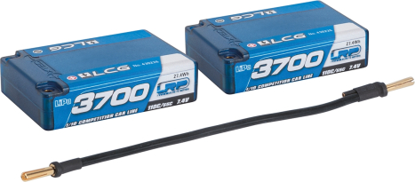 LRP 3700 - Saddle Pack LCG - 110C/55C - 7.4V LiPo - 1/10 Competition Car Line Hardcase