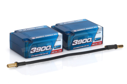 LRP 3900 - SHORTY SADDLE P5 - 110C/55C - 7.4V LiPo 1/10 Competition Car Line Hardcase