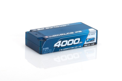 LRP 4000 - REAL SHORTY LCG P5 - 110C/55C - 7.4V LiPo 1/10 Competition Car Line Hardcase