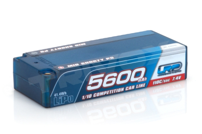 LRP 5600 - TC MID SHORTY P5 - 110C/55C - 7.4V LiPo 1/10 Competition Car Line Hardcase