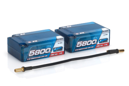 LRP 5800 - SADDLE P5 - 110C/55C - 7.4V LiPo - 1/10 Competition Car Line Hardcase