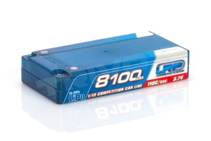 LRP 8100 - 1/12 1S - 110C/55C - 3.7 LiPo - 1/12 Competition Car Line Hardcase