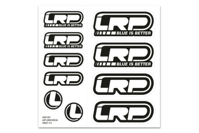 LRP LOGO nálepky 4S