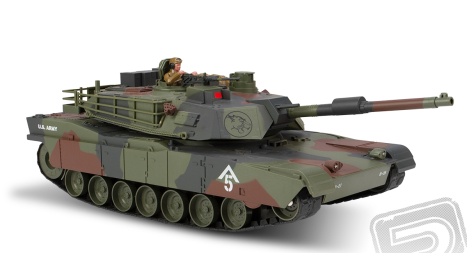 M1A1 Abrams 1:20 RC tank 2.4 Ghz voděodolný podvozek