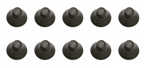 M3x0,5x5mm, Imbus šrouby s zápustnou hlavou, 10 ks.