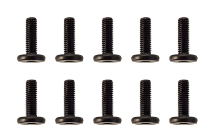 M3x10mm Low Profile šrouby, 10 ks.
